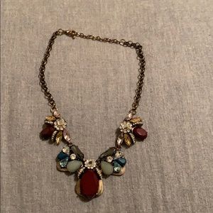 Multi Color Statement Necklace